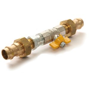 Gas ball valve with fuse (TAE)