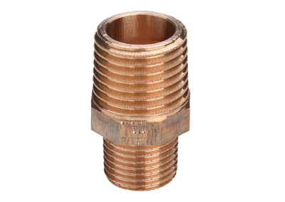 Red brass threaded fittings